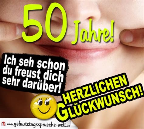 lustige geburtstagssprüche 50